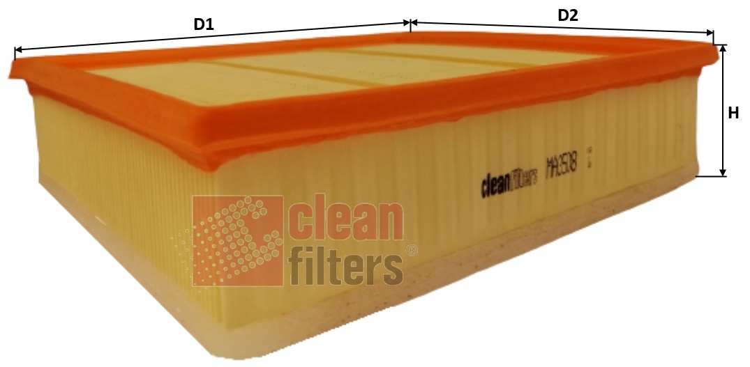 Filtre à air CLEAN FILTERS MA3508