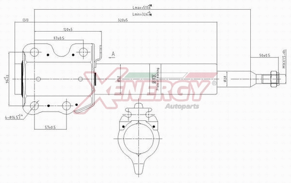 Amortisseur AP XENERGY X810335