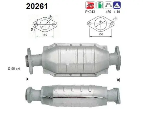 Catalyseur AS 20261