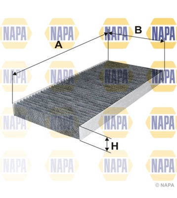 Filtre, air de l'habitacle NAPA NFC4257
