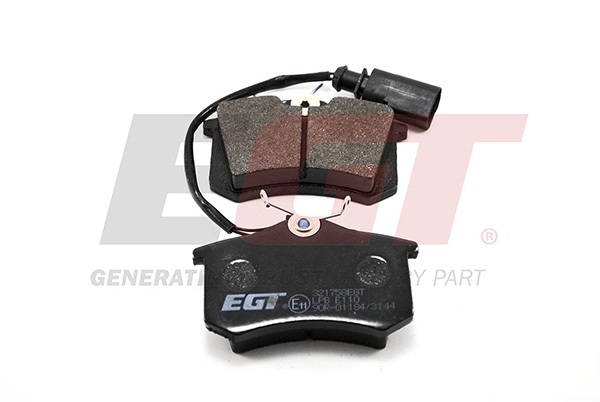 Kit de plaquettes de frein, frein à disque EGT 321758EGT