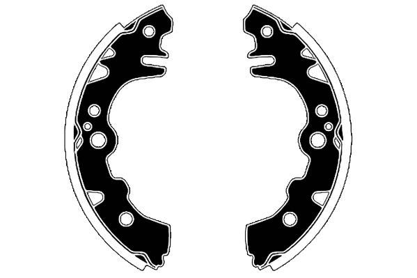 Jeu de mâchoires de frein RAICAM RA29790