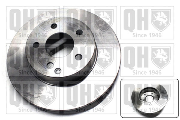 Disque de frein QUINTON HAZELL BDC5858