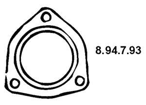 Joint, tuyau d'échappement EBERSPÄCHER 8.94.7.93