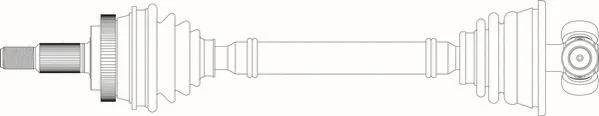 Arbre de transmission GENERAL RICAMBI RE3164
