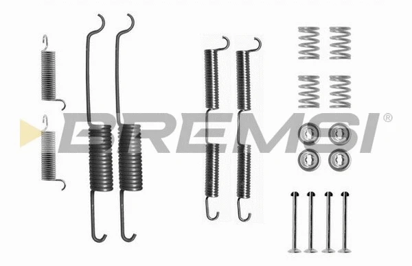 Kit d'accessoires, mâchoire de frein BREMSI SK0687