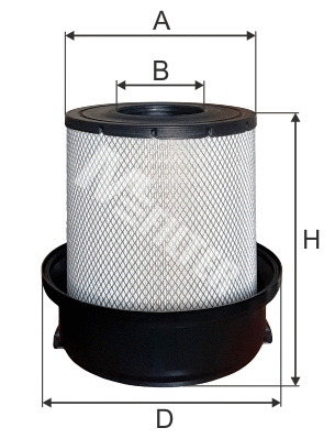 Filtre à air MFILTER A 592