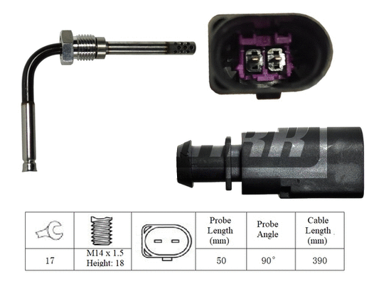 Capteur, température des gaz LEMARK LXT267