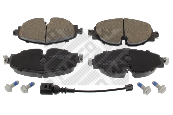 Kit de plaquettes de frein, frein à disque MAPCO 6634HPS