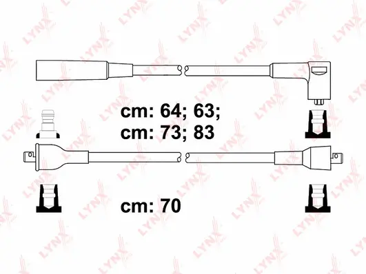 Kit de câbles d'allumage LYNXAUTO SPC8002