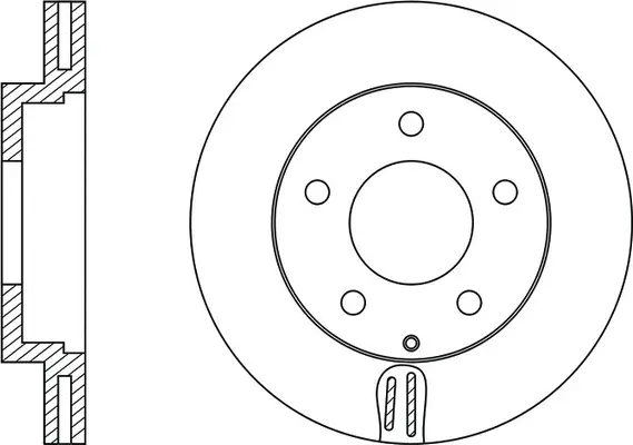 Disque de frein FIT FR0171V