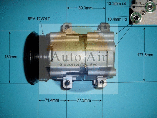 Compresseur, climatisation AUTO AIR GLOUCESTER 14-4439
