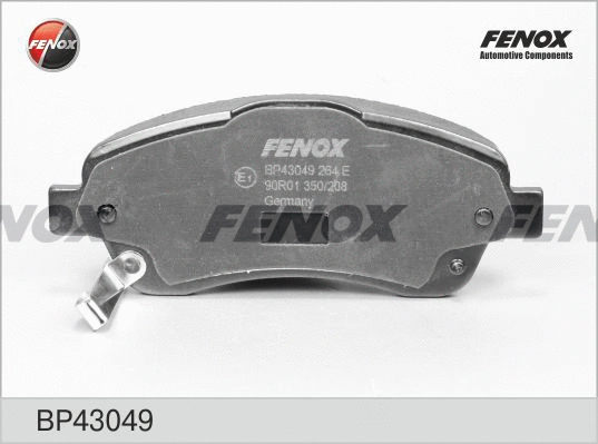 Kit de plaquettes de frein, frein à disque FENOX BP43049