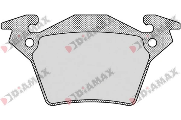 Kit de plaquettes de frein, frein à disque DIAMAX N09071