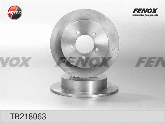 Disque de frein FENOX TB218063