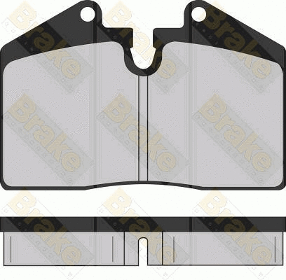 Kit de plaquettes de frein, frein à disque Brake ENGINEERING PA914