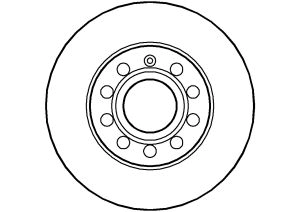 Disque de frein ABTEX BD1144S
