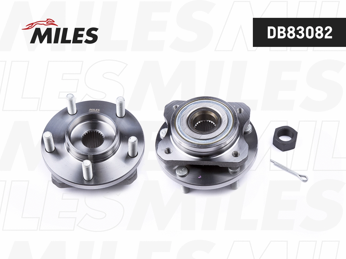 Kit de roulements de roue MILES DB83082