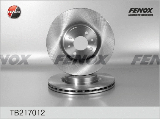 Disque de frein FENOX TB217012