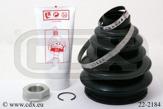 Jeu de joints-soufflets, arbre de commande CDX 22-2184