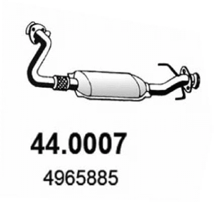 Catalyseur ASSO 44.0007