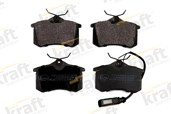 Kit de plaquettes de frein, frein à disque KRAFT AUTOMOTIVE 6010960