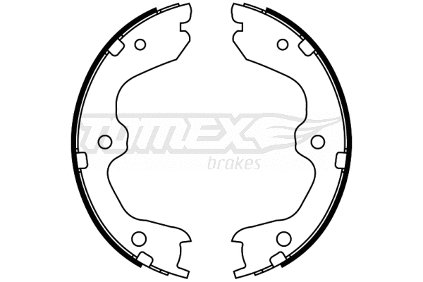 Jeu de mâchoires de frein TOMEX Brakes TX 22-93