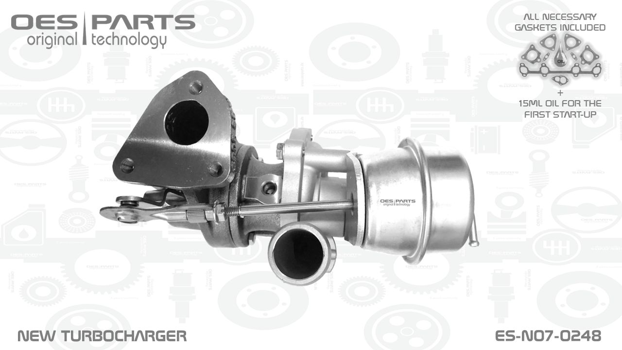 Turbocompresseur, suralimentation OES PARTS ES-N07-0248