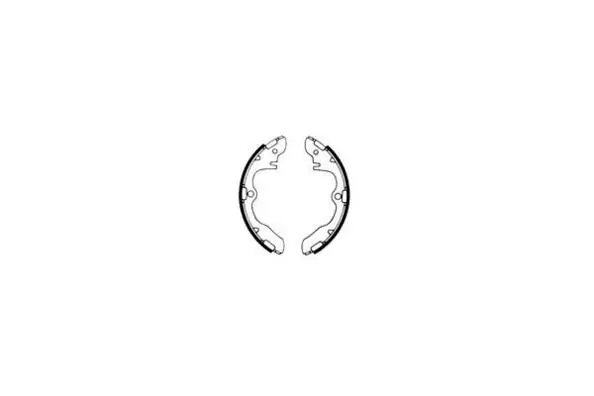 Jeu de mâchoires de frein E.T.F. 09-0244