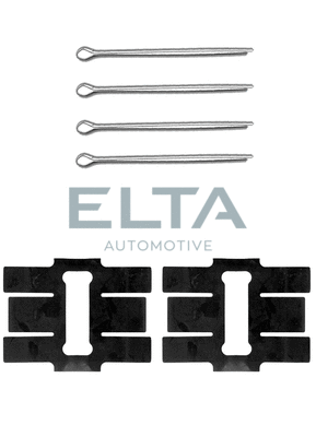Kit d'accessoires, plaquette de frein à disque ELTA AUTOMOTIVE EA8584
