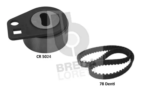Kit de courroie crantée BREDA LORETT KCD0756