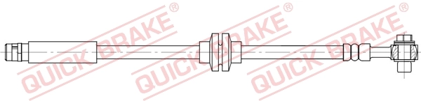 Flexible de frein QUICK BRAKE 50.206X