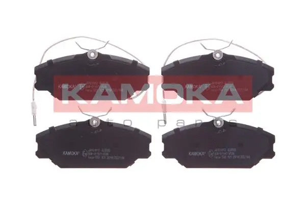 Kit de plaquettes de frein, frein à disque KAMOKA JQ101812