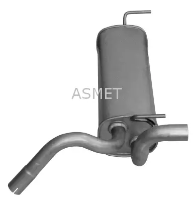 Silencieux arrière ASMET 05.248