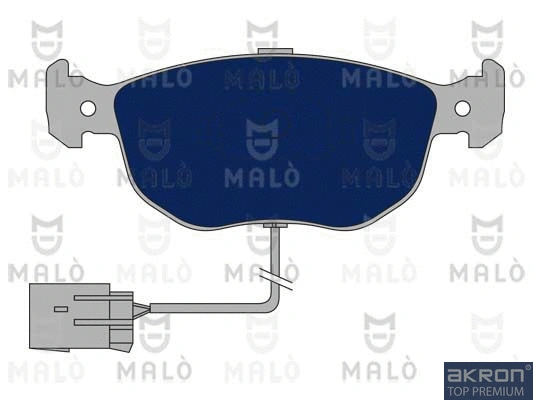 Kit de plaquettes de frein, frein à disque AKRON-MALÒ 1050528
