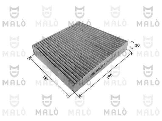 Filtre, air de l'habitacle AKRON-MALÒ 1532062