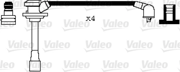 Kit de câbles d'allumage VALEO 346000