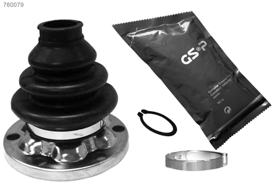 Jeu de joints-soufflets, arbre de commande GSP-BR 760079
