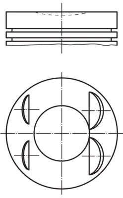 Piston MAHLE 039 65 00