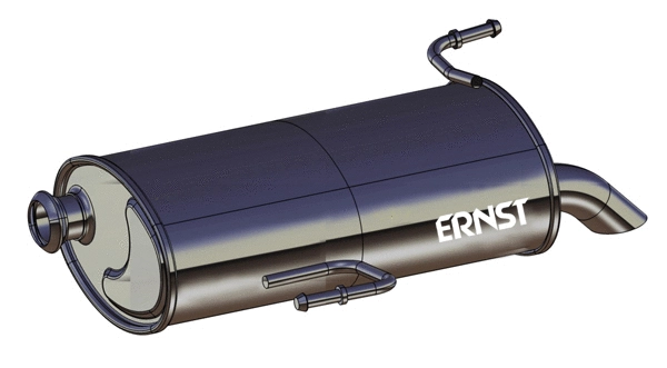 Silencieux arrière VEGAZ GmbH PGS-266ERNS
