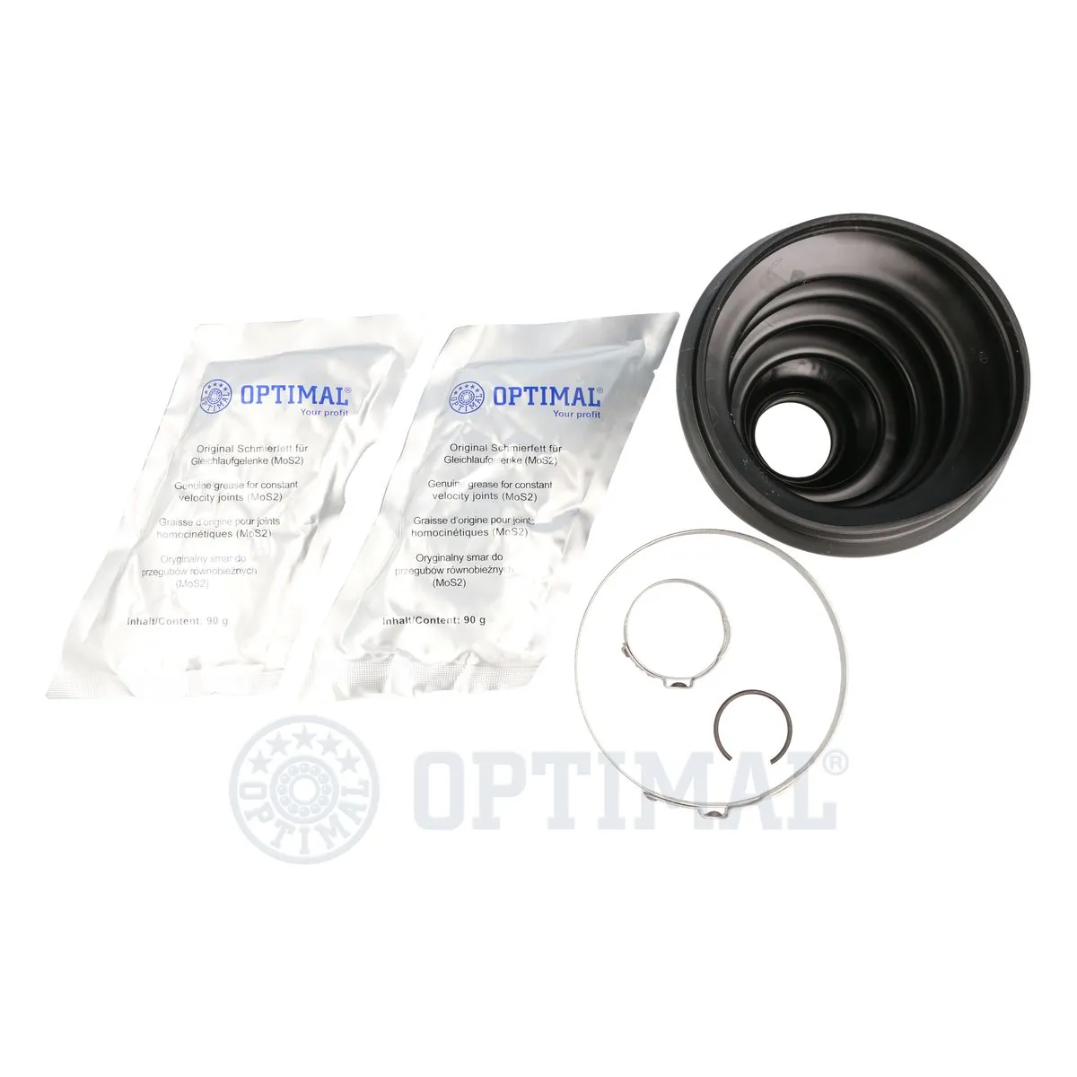 Jeu de joints-soufflets, arbre de commande OPTIMAL CVB-10638TPE