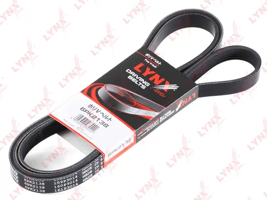 Courroie trapézoïdale à nervures LYNXAUTO 6PK2138