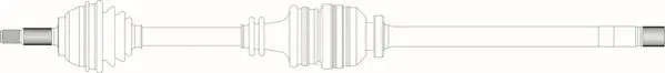 Arbre de transmission GENERAL RICAMBI RE3272
