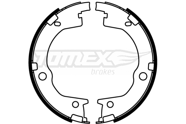Jeu de mâchoires de frein TOMEX Brakes TX 22-55