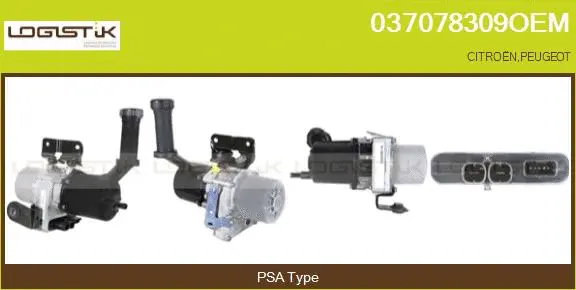 Pompe hydraulique, direction LGK 037078309OEM