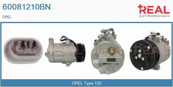 Compresseur, climatisation REAL 60081210BN