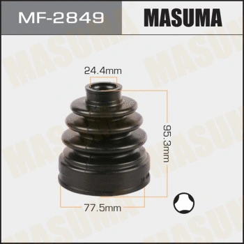 Jeu de joints-soufflets, arbre de commande MASUMA MF-2849