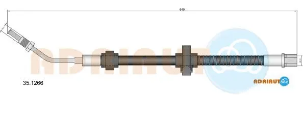 Flexible de frein ADRIAUTO 35.1266