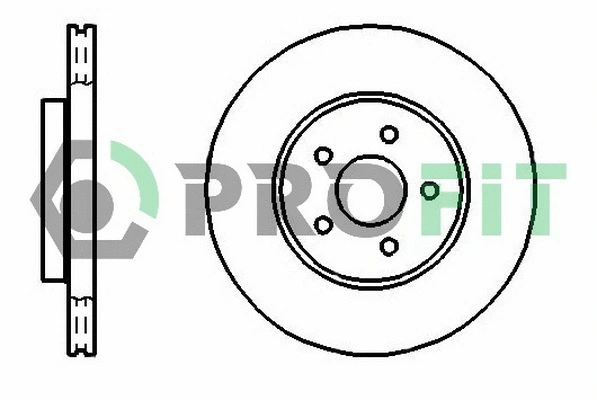 Disque de frein PROFIT 5010-1125
