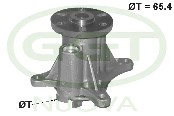 Pompe à eau, refroidissement du moteur GGT PA12541